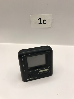 Casio DQ 700 Quartz LCD Pocket Alarm Clock Classic  no battery cover