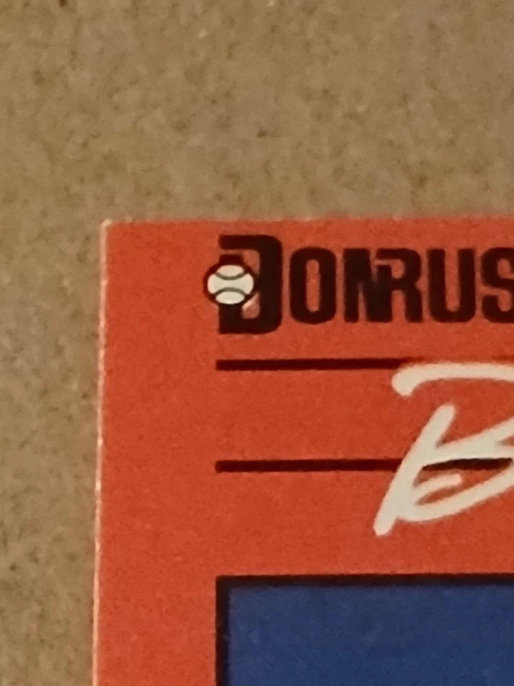 1990 Donruss Ben McDonald 32 RARE Double ERROR ( 🔥RARE 🔥 ) - Image 4 of 4