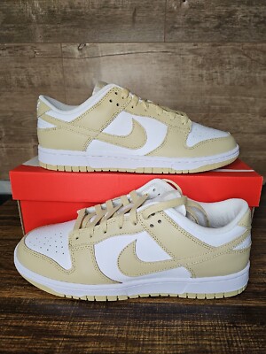 Nike Dunk Low Retro BTTYS Team Gold and White Size 10M Brand New