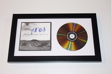 R.E.M. PETER BUCK SIGNED FRAMED NEW ADVENTURES IN HI-FI CD COVER W/COA REM