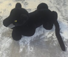Disney The Jungle Book Bagheera Large Plush Black Panther Cat Stuffed Animal EUC