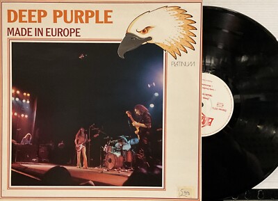 Deep Purple - Made In Europe LP 1985 Platinum – PLP 45