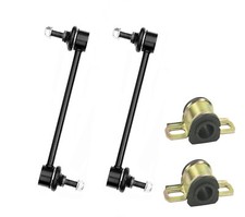 4PC Front Stabilizer Link Kit + Front Bushings Fits Sonic LS LT LTZ RS