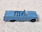 Vintage 4" Tootsietoy Chicago #24 Chrysler Convertible Blue
