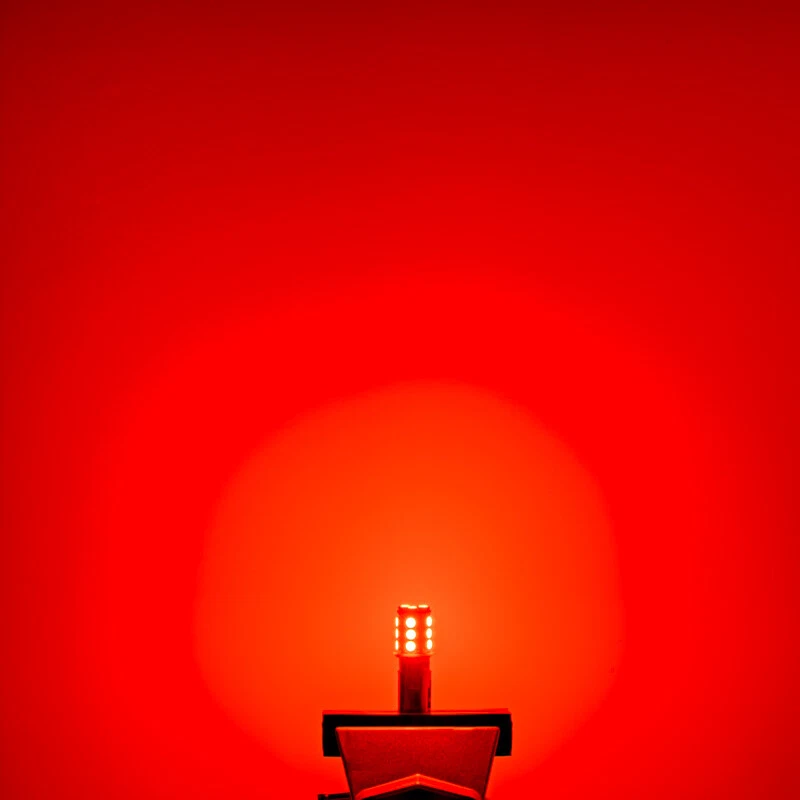 2Pcs BAY15D 1157 5050 18-SMD  LED Turn Signal Light Tail Brake Lamp Bulb - Изображение 2 из 4