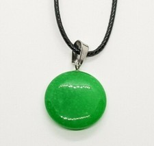 Chakra Crystal Healing Stone Quartz Orb Globe Gemstone Pendant Anxiety Necklace