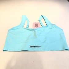 Savage X Fenty Women's Seamless Scoop-Neck Bralette Blue 3X