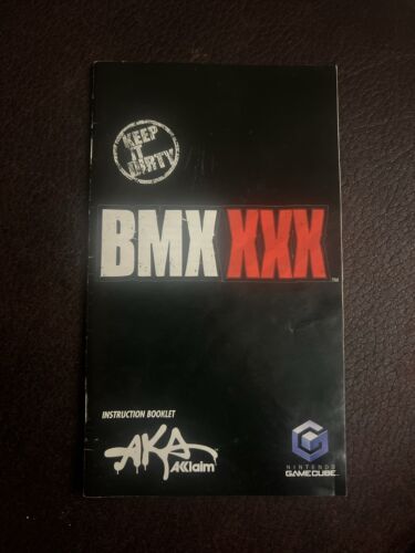 BMX XXX (Nintendo GameCube, 2002) solo manual - Imagen 1 de 2