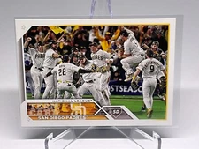 2022 TOPPS MLB TEAM CARD SAN DIEGO PADRES PETCO PARK #655