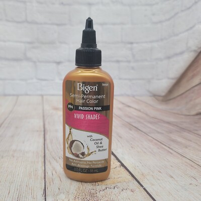 Bigen Semi-Permanent Haircolor #Pp4 Passion Pink 3oz