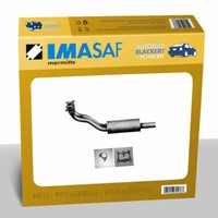 Imasaf Auspuff VorschalldäMpfer, VSD für Vw/Seat Passat + Variant + Toledo I