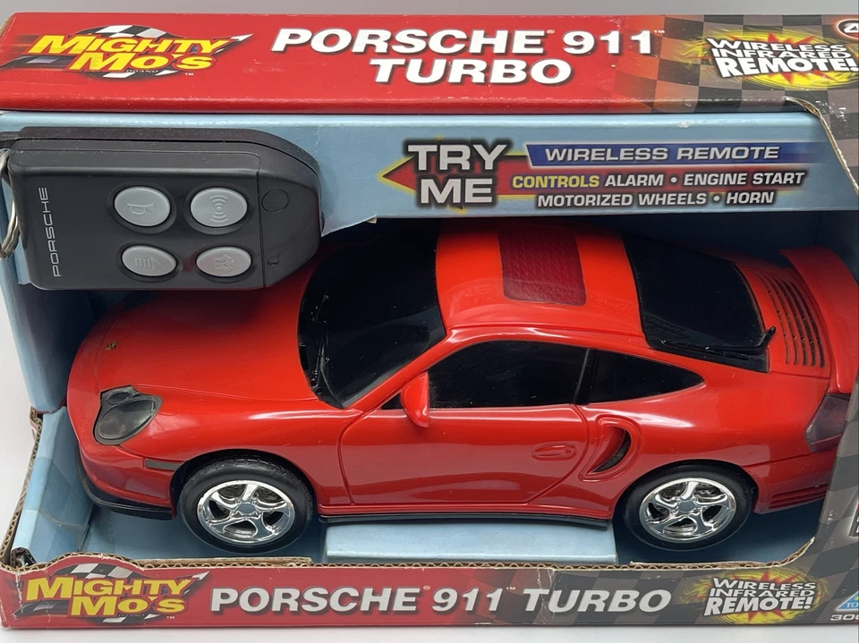 Mighty Mo's Porsche 911 Turbo Wireless Infrared Remote Vtg - Image 4 of 4