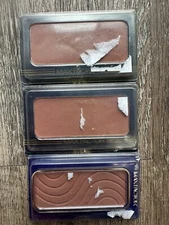 Max Factor Satin Blush Lot Brush On Powder Blush Refill Subtle Amber 67 NOS