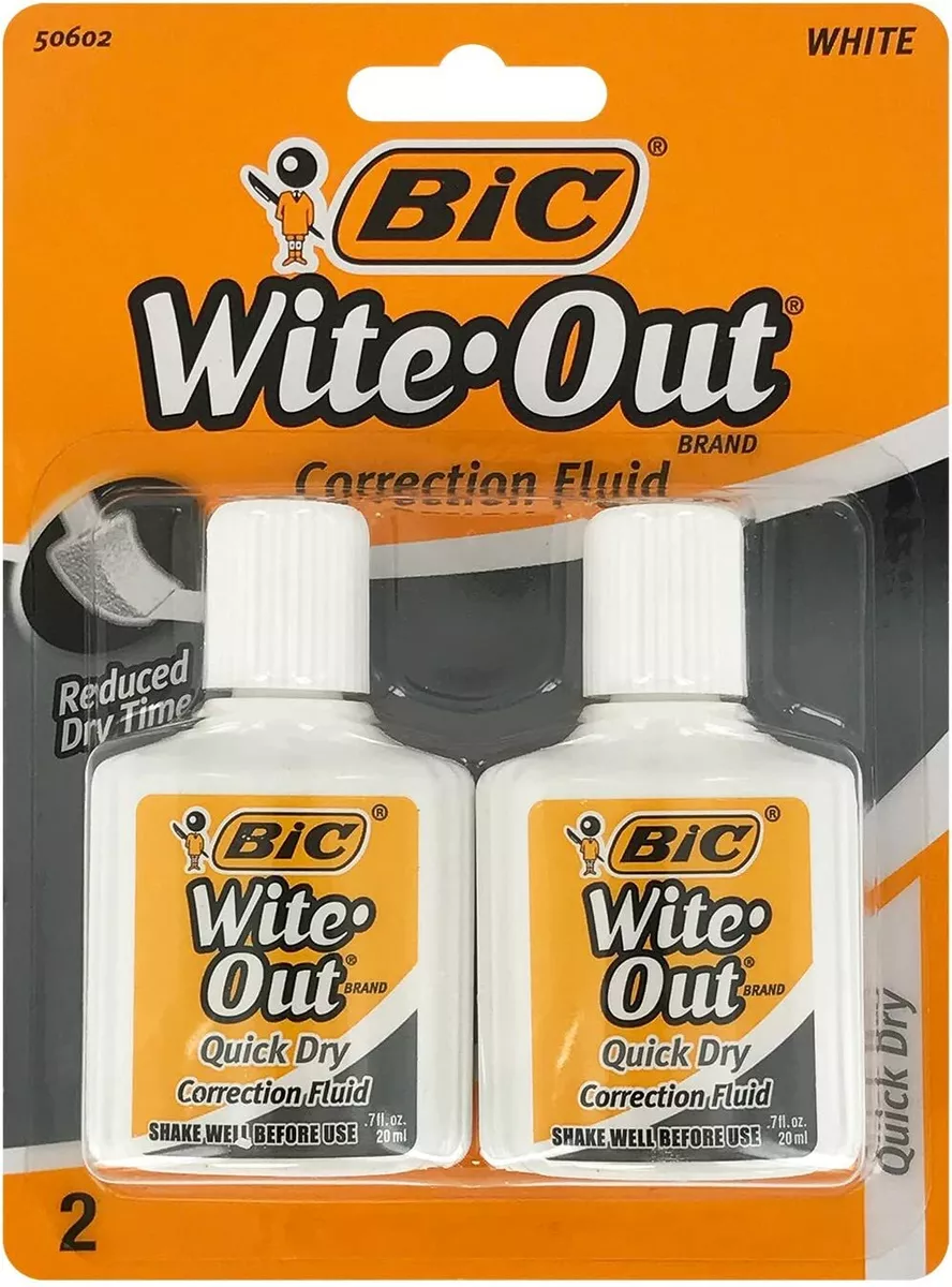 BIC Wite-Out Quick Dry Correction Fluid