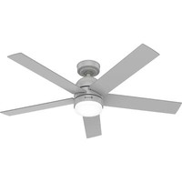 Led Beleuchtung Deckenventilator Mit Fernbedienung 132Cm Giannis Grau 3 Stufen