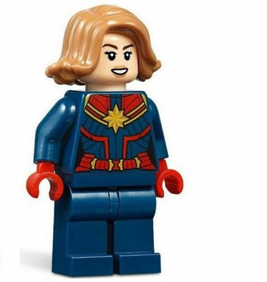 captain marvel lego minifigure