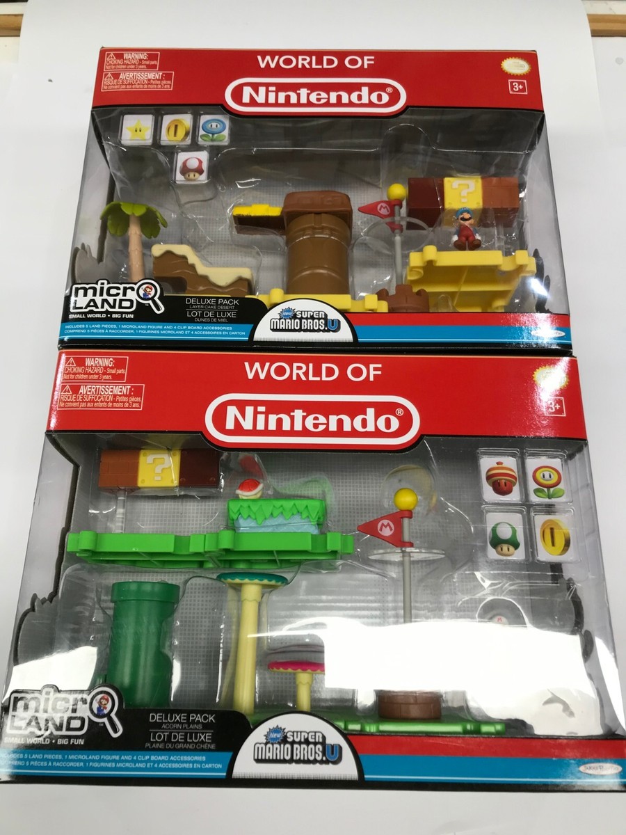 Layer Cake Desert New Super Mario Bros U World Mario Acorn Plains