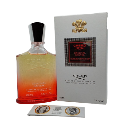 Creed Original Santal Eau De Parfum 3.3 oz 100 ml Perfume EDP In