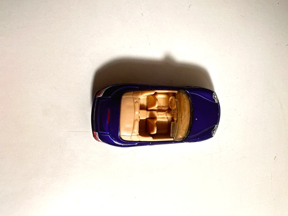 Matchbox Porsche Carrera Cabriolet Blue Die-Cast Car Toy Model Vehicle - Image 4 of 4