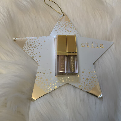 Stila Double Dip Suede Shade and Glitter & Glow Liquid Eye Shadows - New 