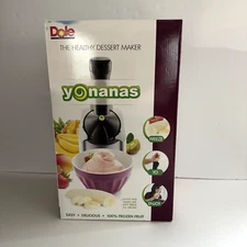 Yonanas Classic Vegan Non-Dairy Frozen Fruit Soft Serve Dessert Maker Purple