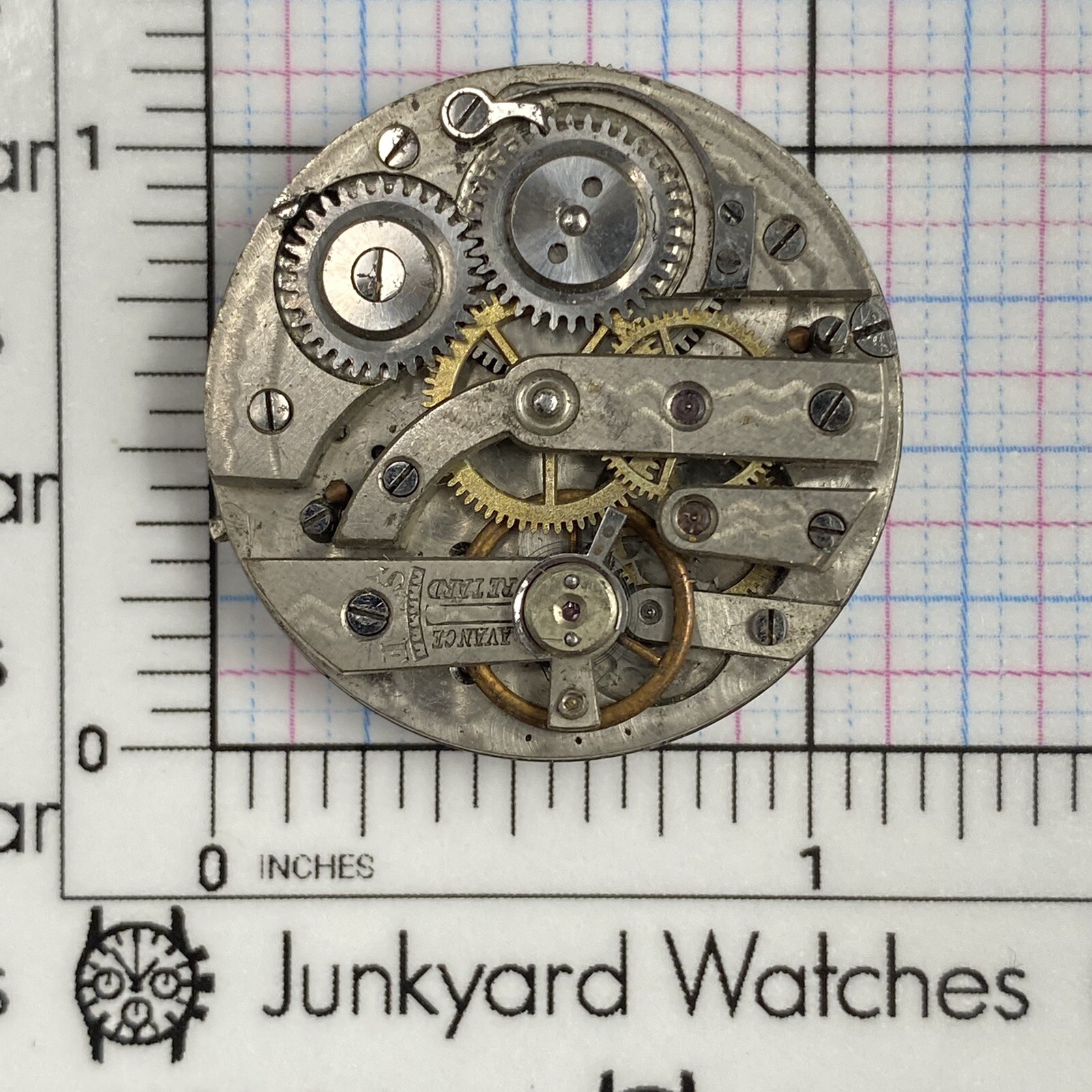 Unbranded Cylinder Escapement Pocket Watch Movement Repairs Parts Watchmaker eBay