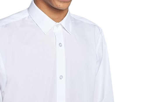 Camicie Scuola Ragazzo Junior Senior Bianche Maniche Lunghe Divisa Stay White Camicie - Foto 3 di 3