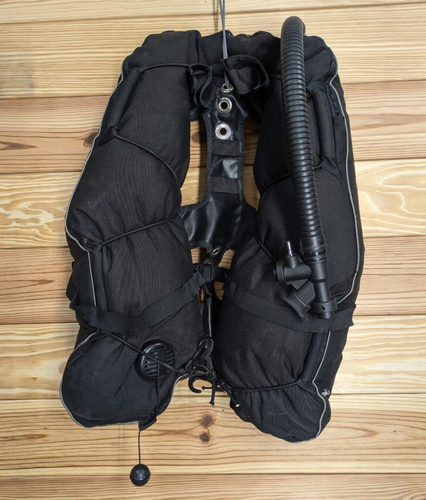 Dive Rite Rec Doubles Ou Simple Réservoir Aile Plongée BC Bcd New Gonfleur 51 LB - Photo 3 sur 8