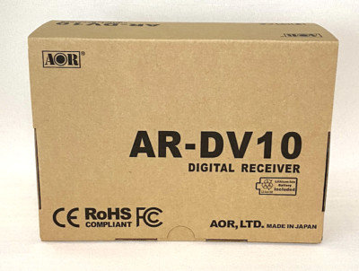 AR-DV10 AOR Digital Handy Receiver SDR Multiband Neu aus Japan