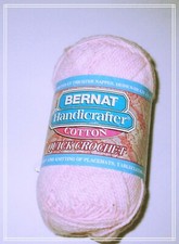BERNAT Handicrafter Cotton Yarn Baby Pink