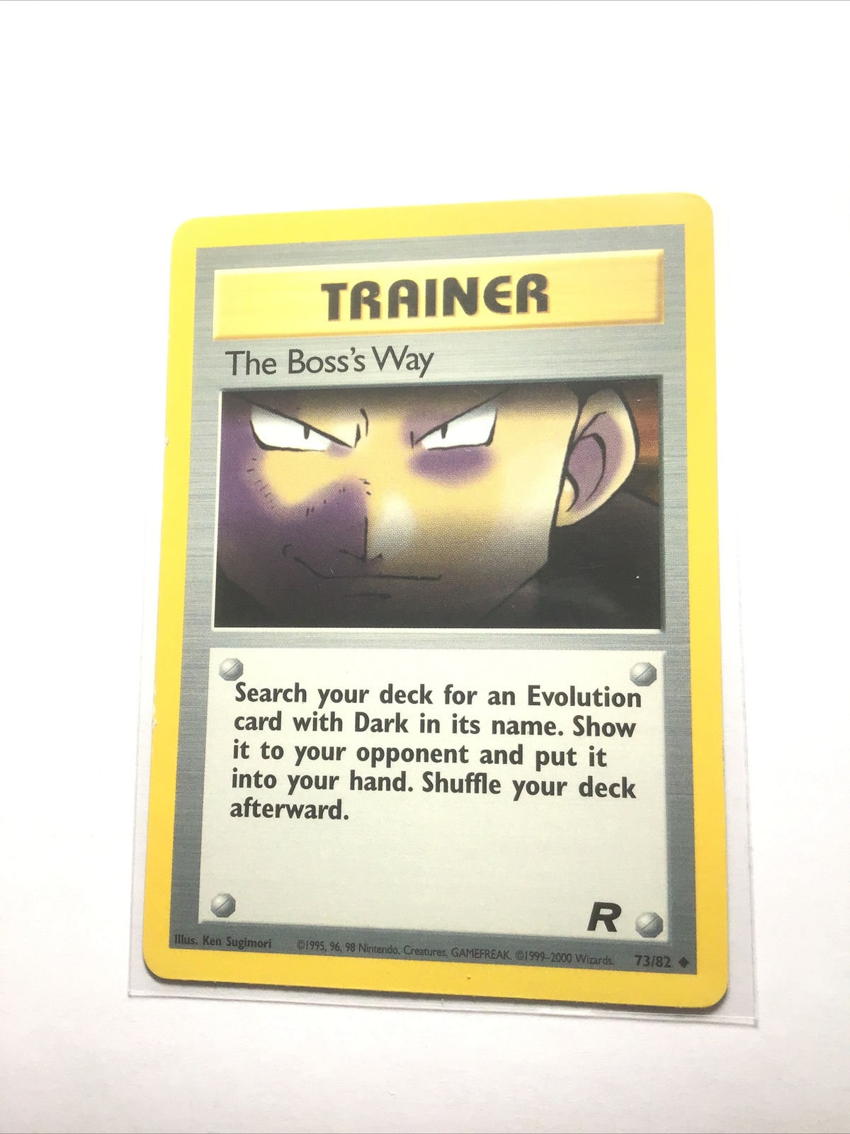 THE BOSS'S WAY - 73/82 - Team Rocket - Pokemon Card - LP