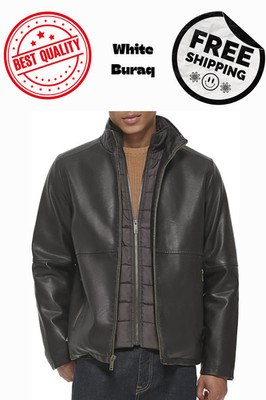 Men s Dylan Racer Jacket   Premium Cowhide Leather in Motorcycle Style