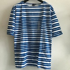 Uniqlo x Marimekko Tunic 3/4 Sleeve Blue & White Stripe Small Medium NWT