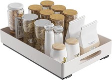 Pull Out Cabinet Organizer Expandable Heavy Duty Slide Out Drawers Home Kitchen