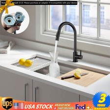 360  Rotating Kitchen Tap 0  90  Hot  Cold Kitchen Faucet Retractable Deck Mount