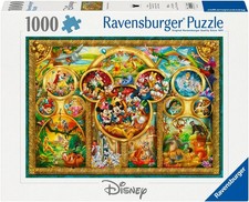 Disney Classics Puzzle DIE SCHÖNSTEN DISNEY THEMEN - 1000 TEILE - RAVENSBURGER