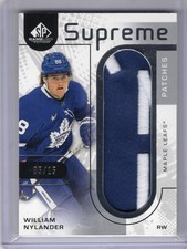 2023-24 Upper Deck SP Game Used Supreme Patch 5/15 William Nylander #SP-WN WOW