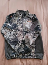 Habit Scent Factor Men’s Full Zip Camo Jacket Large