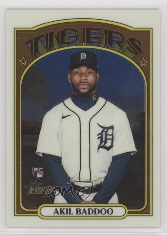 2021 Topps Heritage High Number Chrome /999 Akil Baddoo #540 0z4v