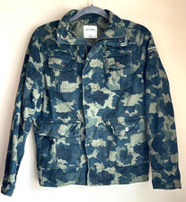 Abercrombie Kids Camo Utility Cargo Lightweight Jacket Kids Youth Size Large 14