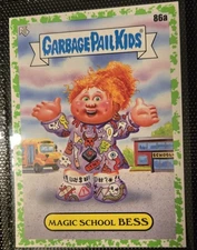 2022 Topps Garbage Pail Kids: Book Worms #86a Magic School Bus Near Mint...