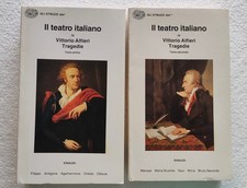 Vittorio Alfieri - Tragedie - Einaudi Gli Struzzi 1993 - 2 volumi