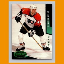 Josef Beranek #153 1993-94 Parkhurst Emerald Ice Philadelphia Flyers Hockey Card
