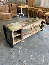 Beautiful Reclaimed Wood TV Stand Cabinet
