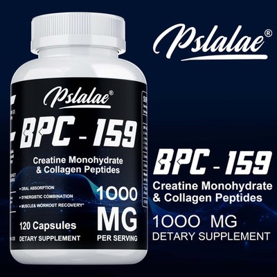 Body PC-159 Creatine Monohydrate, Collagen Peptides - Muscle Health,Boost Energy
