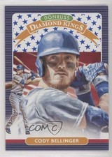 2020 Panini Donruss Diamond Kings Independence Day Cody Bellinger #3 0o2b