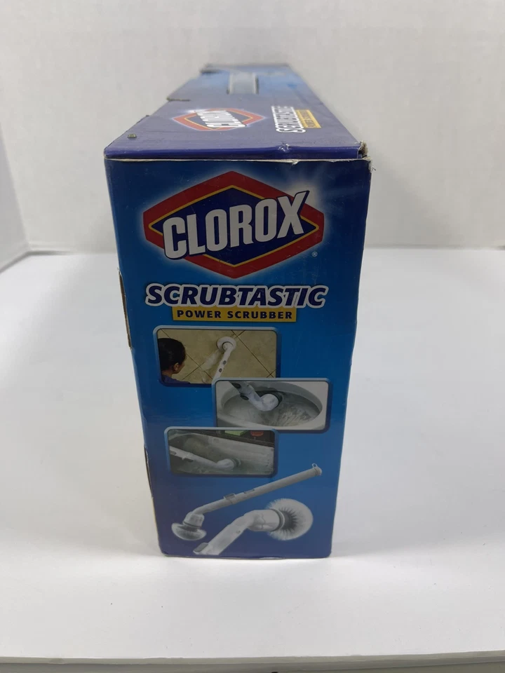 Clorox Scrubtastic Power Scrubber Cordless Rechargeable Cleaner New in Box - Image 4 of 4