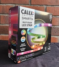 Lights - Smart Multi-Color LED Strip - Calex, 5m RGBIC, App + Voice Control, New