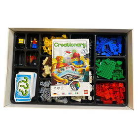 LEGO Creationary 3844 Board Game Discontinued Set Boxed + Manual Unchecked