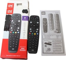 One For All Urc-2981 Universal Remote Control - Black, Controls Up To 8 Devices